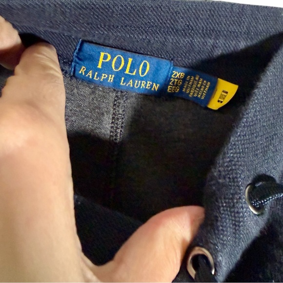 Polo Ralph Lauren Double Knit Joggers 2XB Big & Tall Navy - Picture 2 of 4